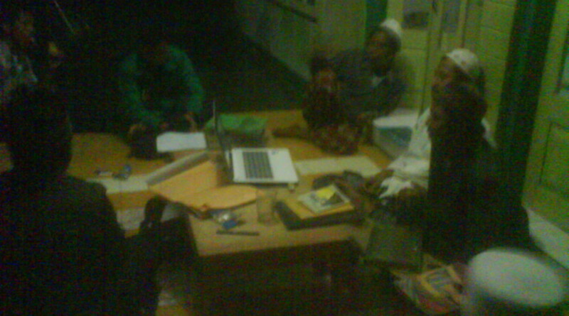 Suasana diskusi Senin (31/3) malam